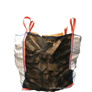 Good Selling Custom Breathable 1500Kg 1000kg 1 Ton Recycle Ventilated Crops Firewood Packaging Big Mesh Bag